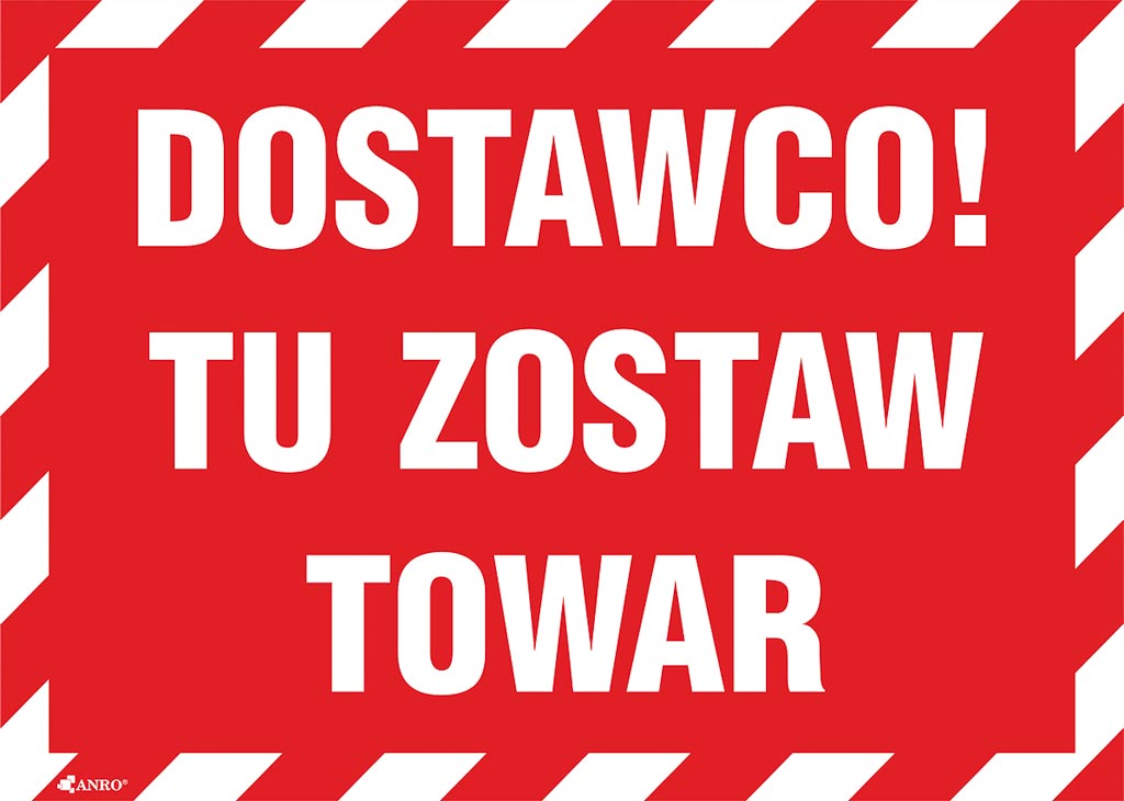 Znak bezpieczeństwa ANRO - ZZ-166F ZZ-166F250X350