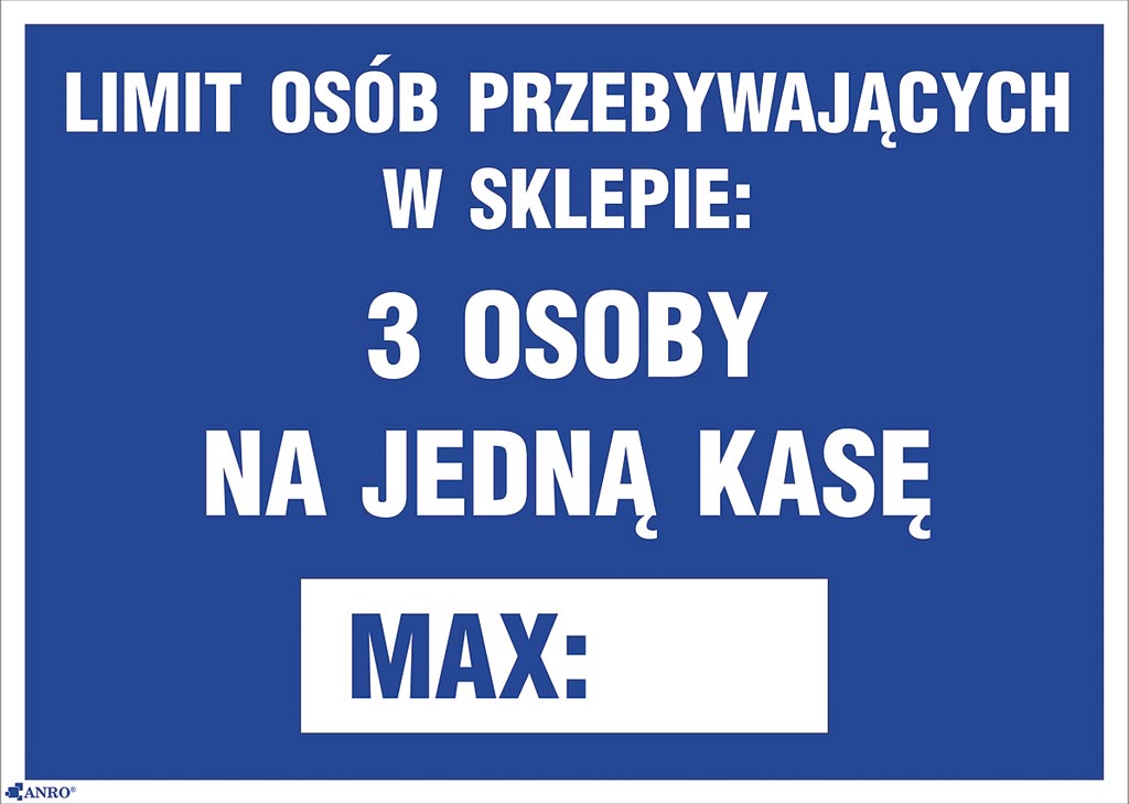 Znak bezpieczeństwa ANRO - ZZ-176P ZZ-176P250X350
