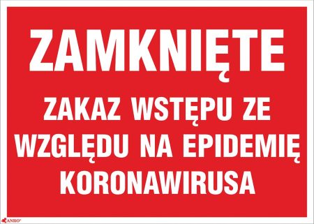 Znak bezpieczeństwa ANRO - ZZ-178P ZZ-178P250X350