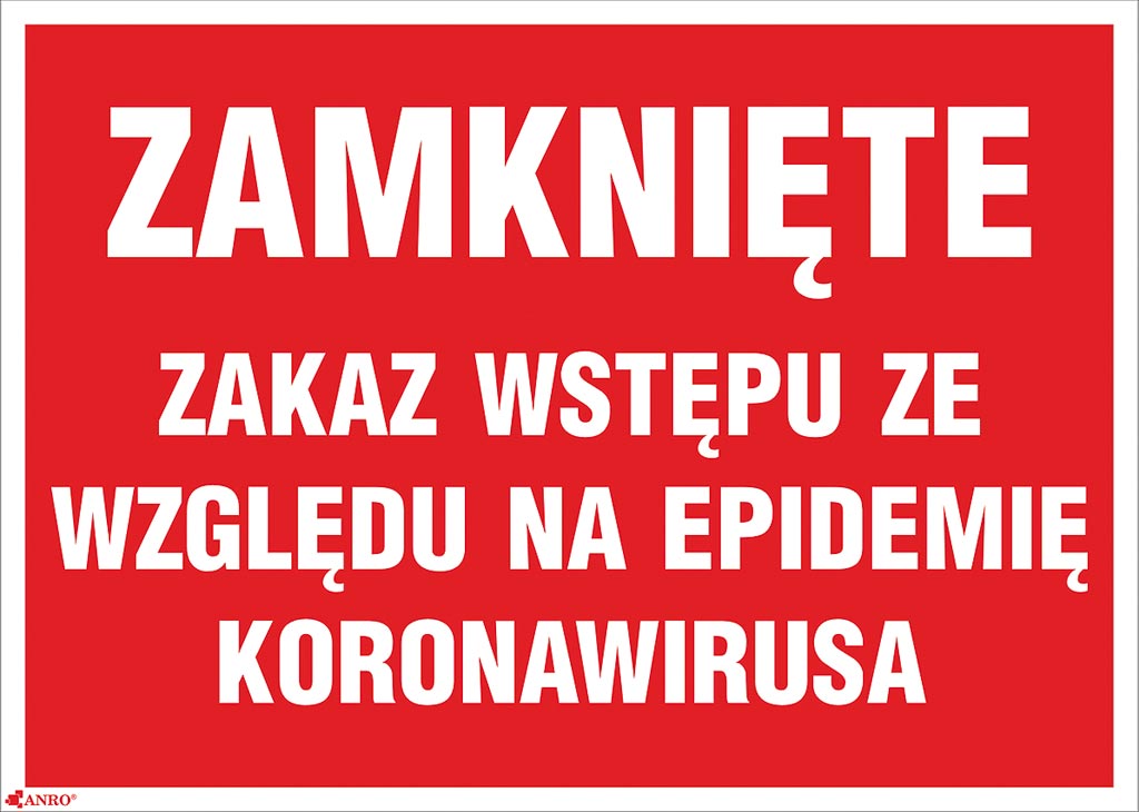 Znak bezpieczeństwa ANRO - ZZ-178P ZZ-178P250X350