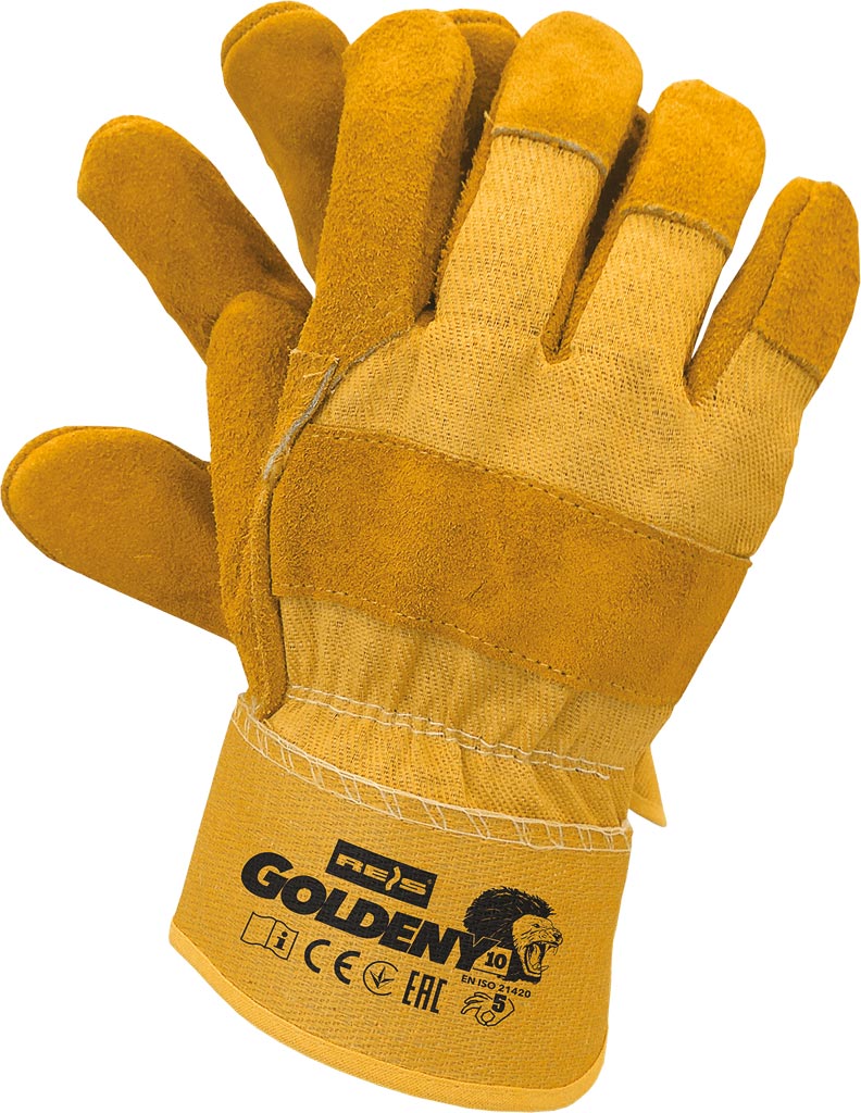 Rękawice ochronne REIS - GOLDENY GOLDENY