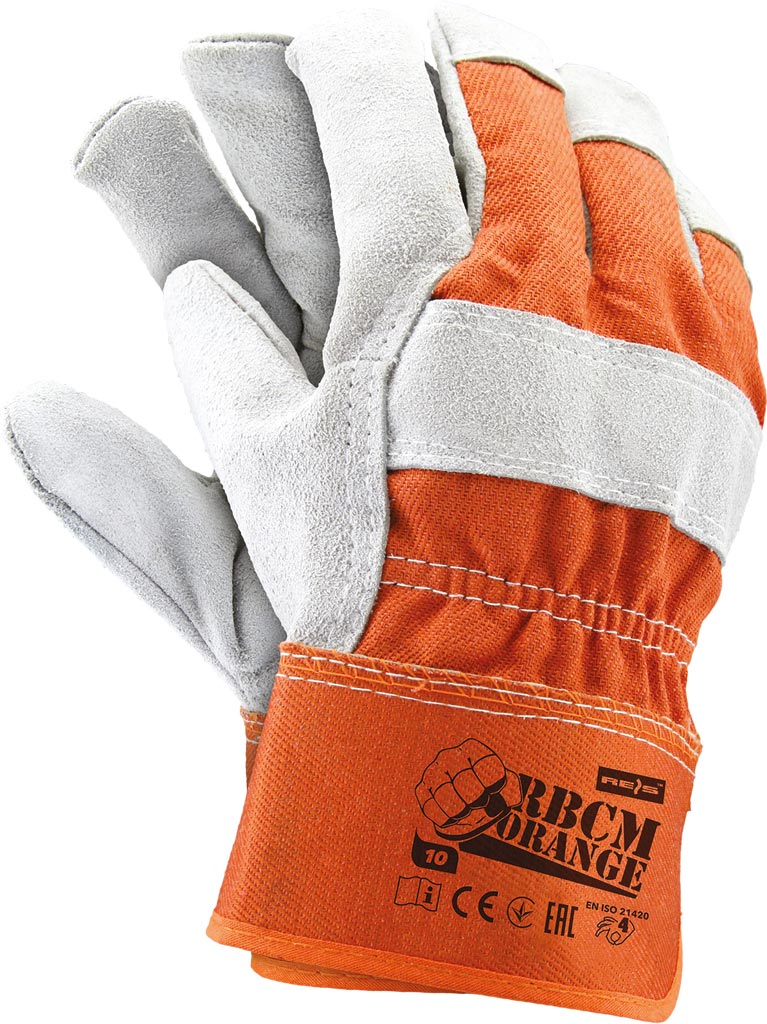 Rękawice ochronne REIS - RBCMORANGE RBCMORANGE