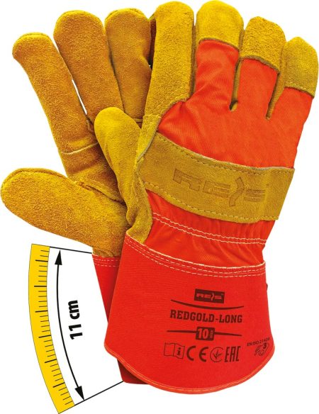 Rękawice ochronne REIS - REDGOLD-LONG REDGOLD-LONG