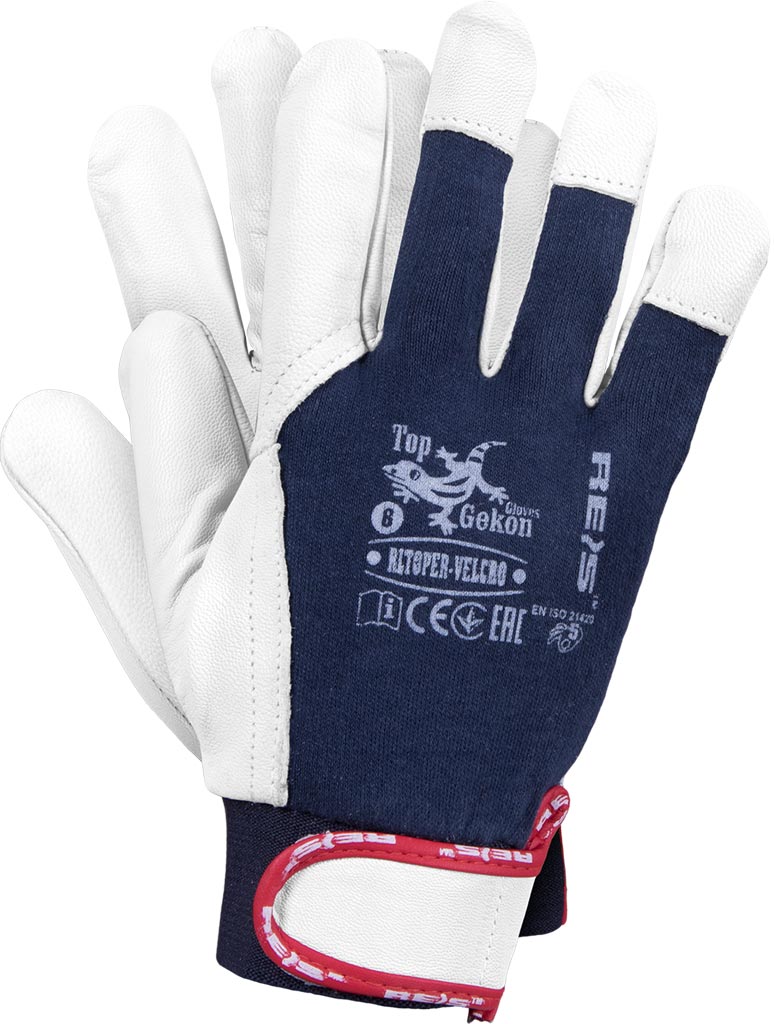 Rękawice ochronne REIS - RLTOPER-VELCRO RLTOPER-VELCRO