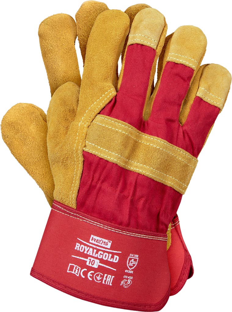 Rękawice ochronne REIS - ROYALGOLD ROYALGOLD