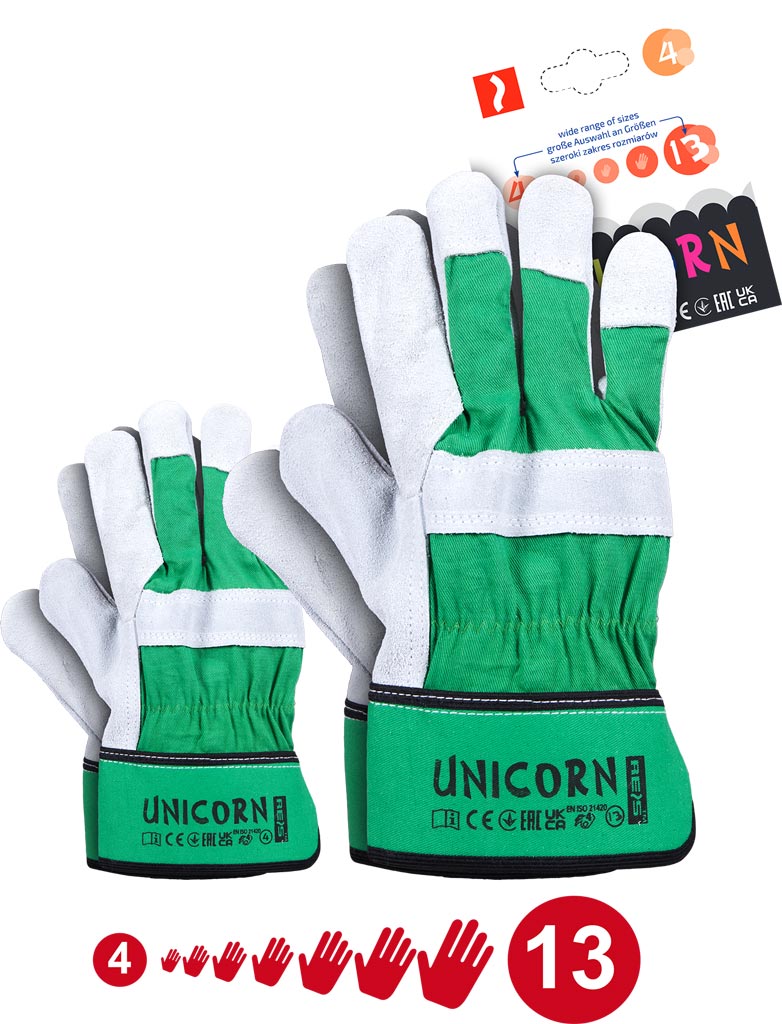 Rękawice ochronne REIS - UNICORN UNICORN