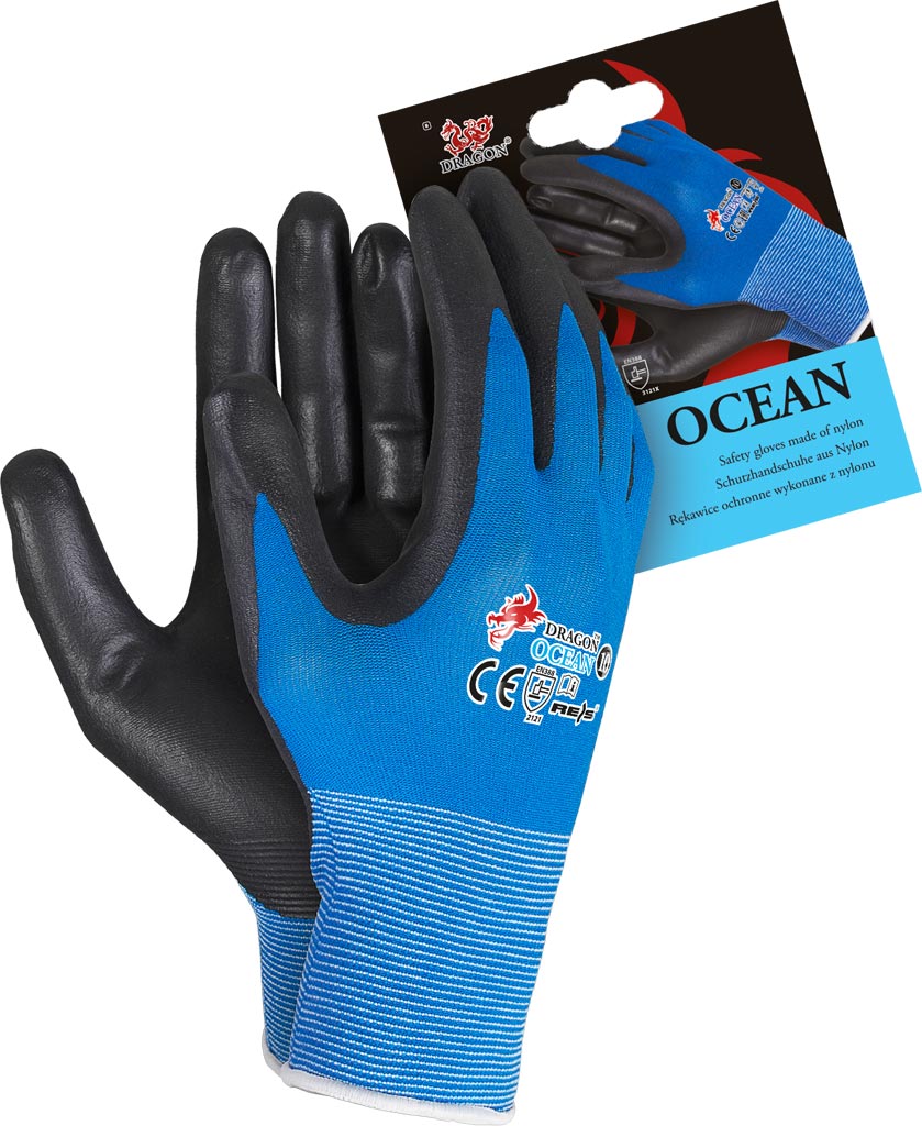 Rękawice ochronne REIS - OCEAN OCEAN