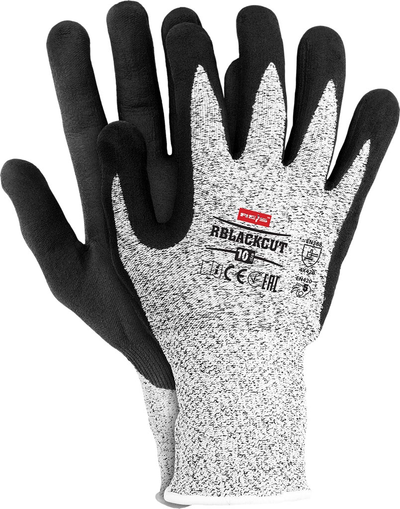 Rękawice ochronne REIS - RBLACKCUT RBLACKCUT