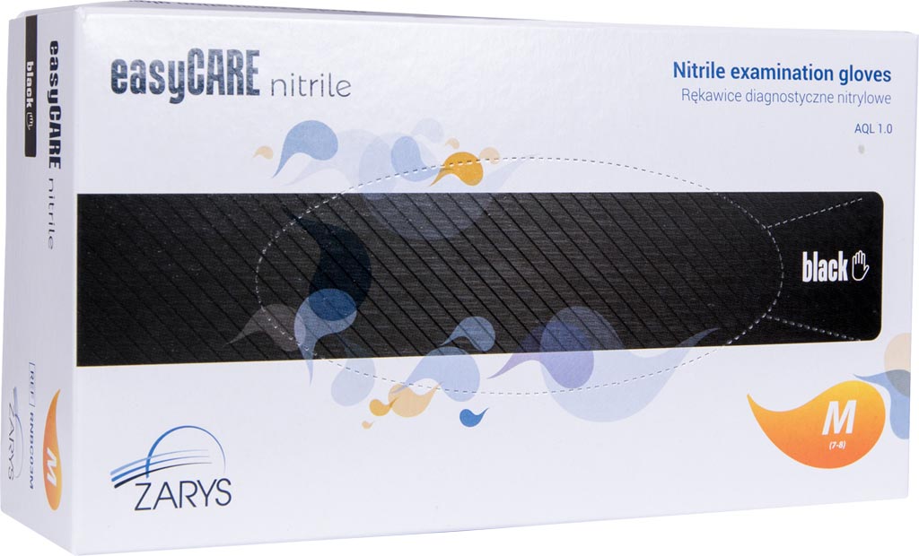 Rękawice nitrylowe 8% vat ZARYS - RZ-NITEASY-PF RZ-NITEASY-PF