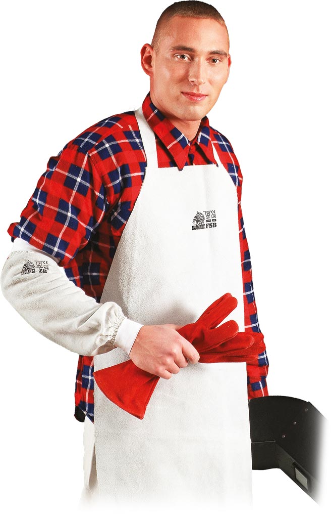 Fartuch ochronny skórzany dla spawaczy REIS - FSB FSB60x90