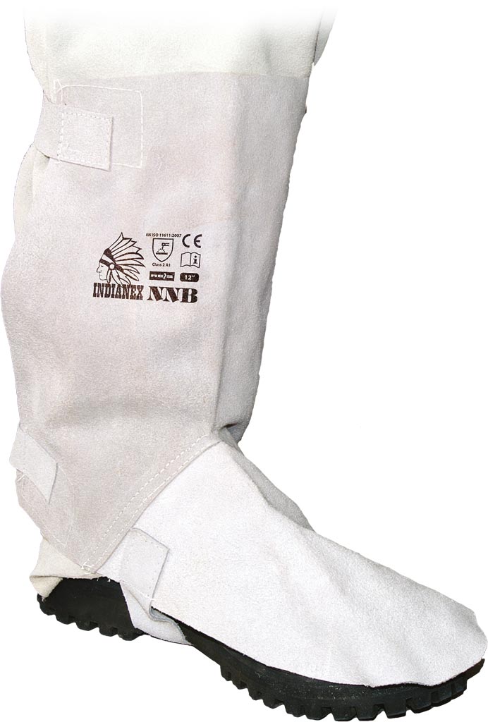 Getry ochronne skórzane dla spawaczy REIS - NNB NNB