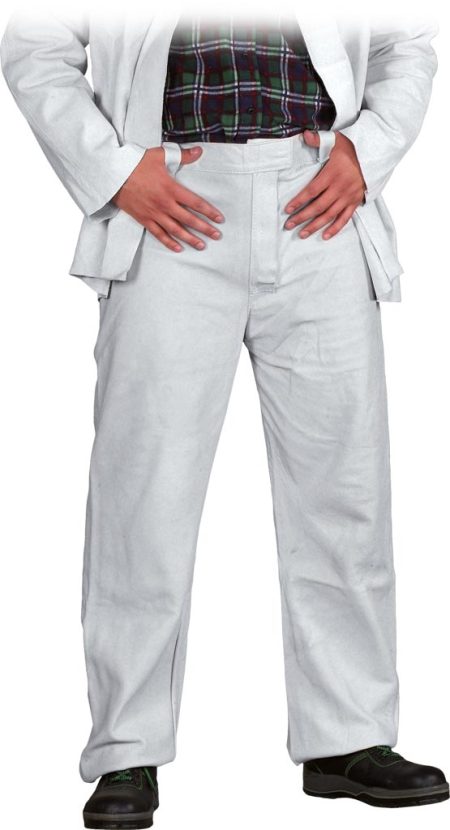 Spodnie ochronne skórzane dla spawaczy REIS - SSB SSB