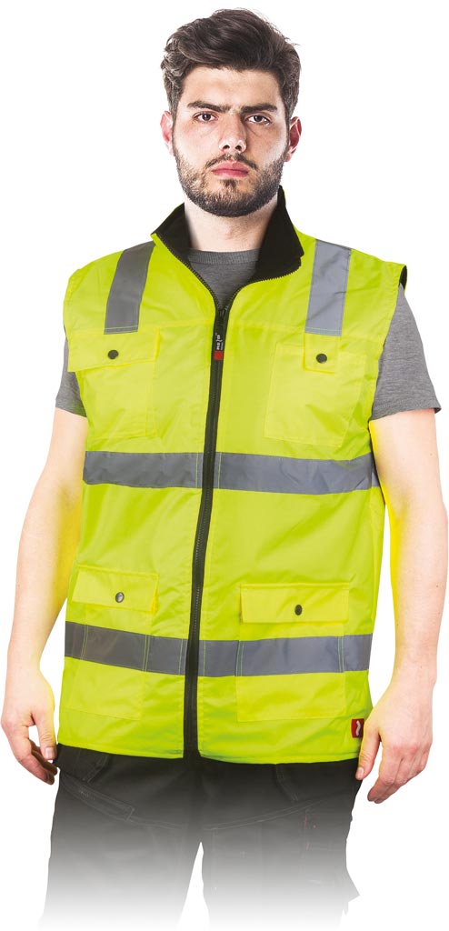 Bezrękawnik ochronny ocieplany REIS - CITRON CITRON Bezrękawnik ochronny ocieplany REIS - CITRON CITRON