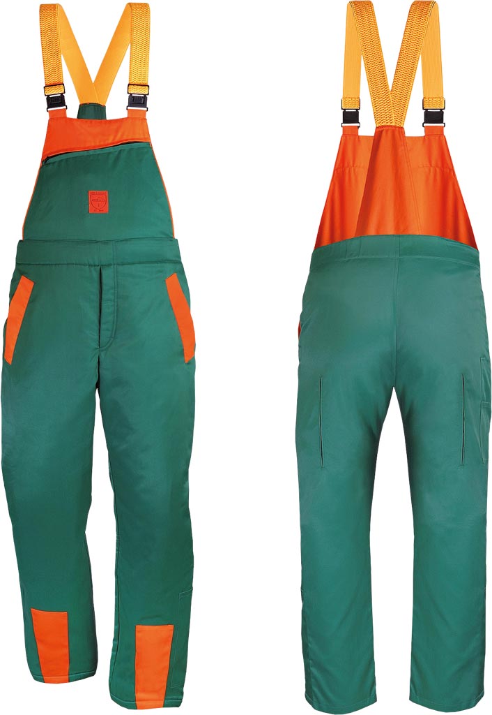 Spodnie ochronne ogrodniczki DRWAL - DR-PIL-S DR-PIL-S