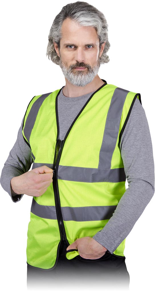 Kamizelka ostrzegawcza REIS - KOS-MESHZIP KOS-MESHZIP