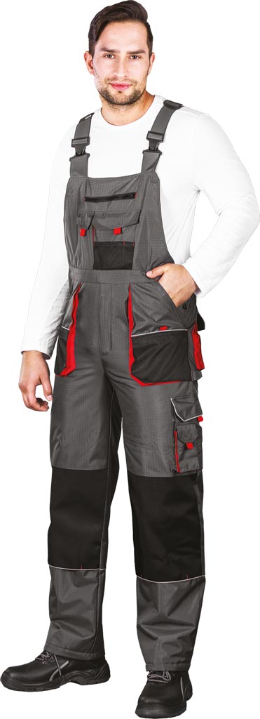 Spodnie ochronne ogrodniczki ocieplane L.HOLLMAN - LH-BSW-B LH-BSW-B