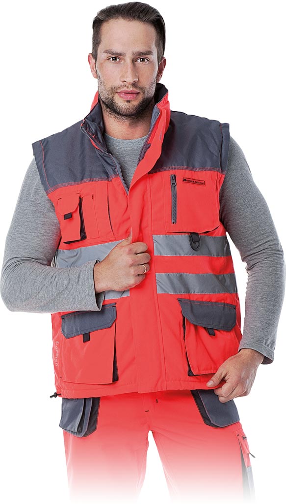 Bezrękawnik ochronny ocieplany L.HOLLMAN - LH-FMNX-V LH-FMNX-V Bezrękawnik ochronny ocieplany L.HOLLMAN - LH-FMNX-V LH-FMNX-V