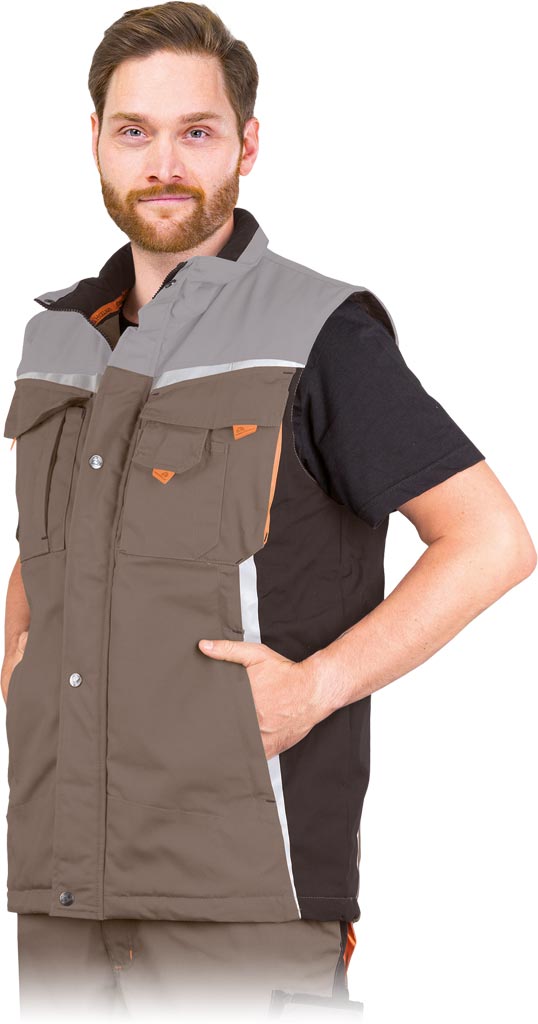 Bezrękawnik ochronny ocieplany L.HOLLMAN - LH-NAW-V LH-NAW-V Bezrękawnik ochronny ocieplany L.HOLLMAN - LH-NAW-V LH-NAW-V