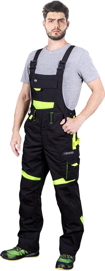 Spodnie ochronne ogrodniczki L.HOLLMAN - LH-TANZO-B LH-TANZO-B