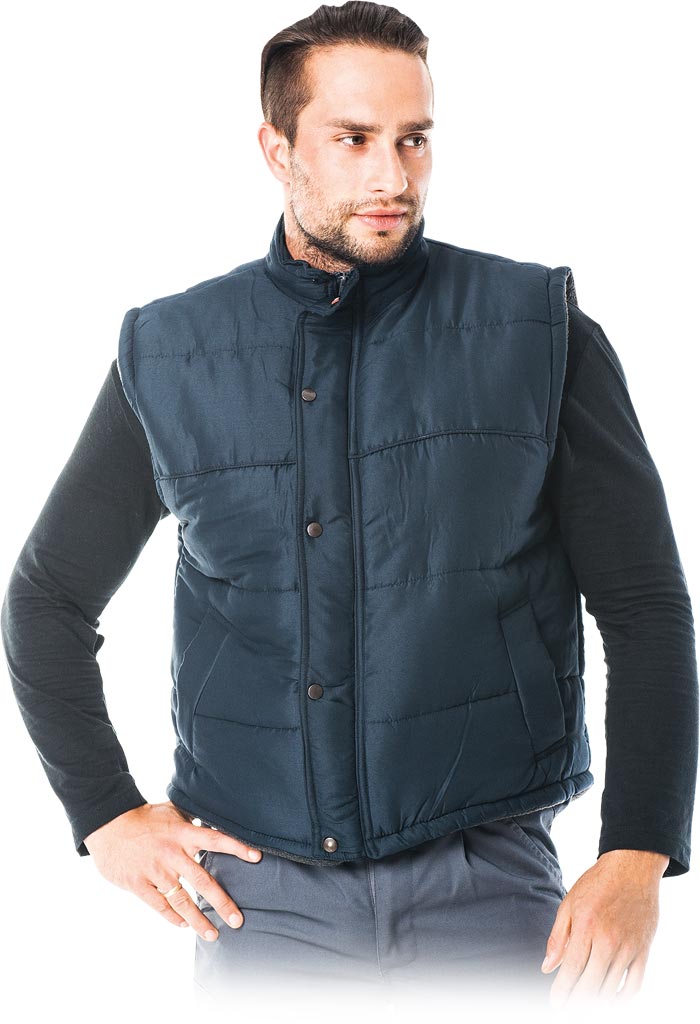 Bezrękawnik ochronny ocieplany REIS - MICROFIVEST MICROFIVEST Bezrękawnik ochronny ocieplany REIS - MICROFIVEST MICROFIVEST