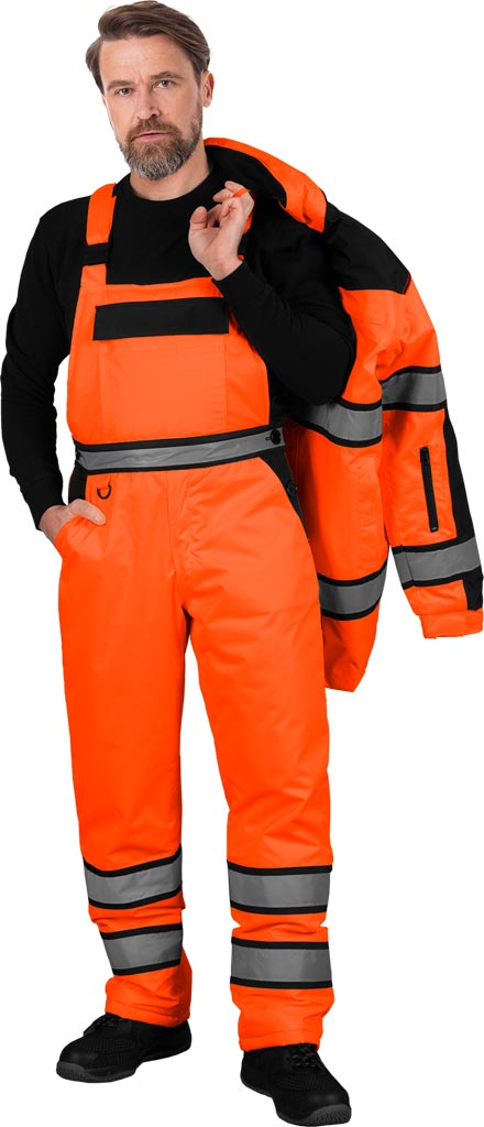 Spodnie ochronne ogrodniczki ocieplane REIS - MILLING-B MILLING-B