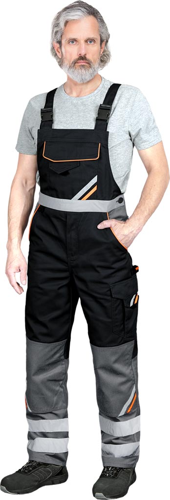 Spodnie ochronne ogrodniczki REIS - PROM-B PROM-B Spodnie ochronne ogrodniczki REIS - PROM-B PROM-B