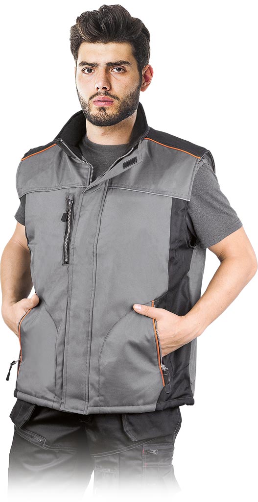 Bezrękawnik ochronny ocieplany REIS - SHERIFF SHERIFF