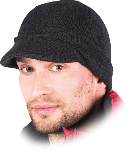 Czapka ocieplana ochronna z daszkiem REIS - CZBAS CZBAS
