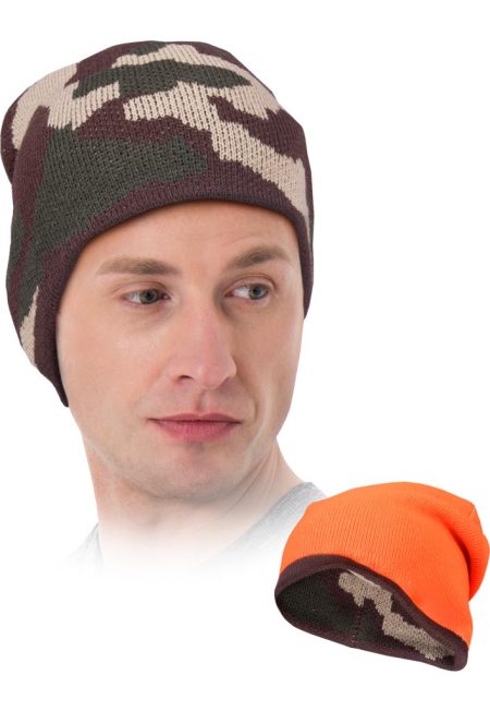 Czapka ochronna ocieplana REIS - CZMORO CZMORO_MOP