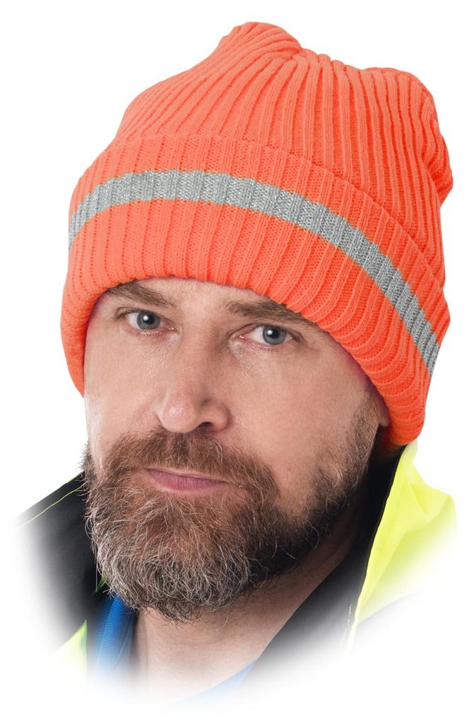 Czapka ochronna ocieplana REIS - CZREFLECT-S CZREFLECT-S