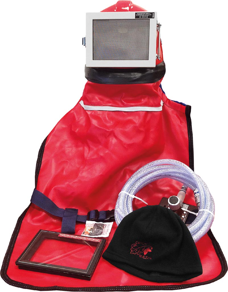 Aparat wężowy sprężonego powietrza RESIN - RN-AWSP-RES-3G RN-AWSP-RES-3G