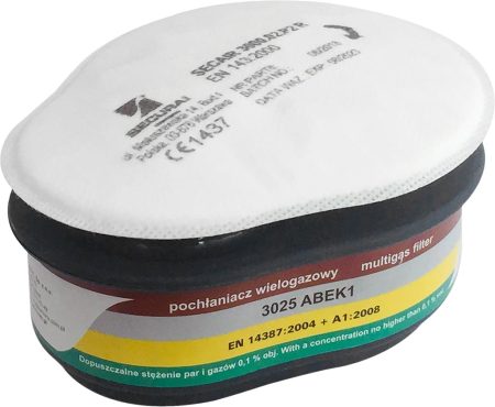 Filtropochłaniacz SECURA - SEC-FIL-ABEK1P2R SEC-FIL-ABEK1P2R