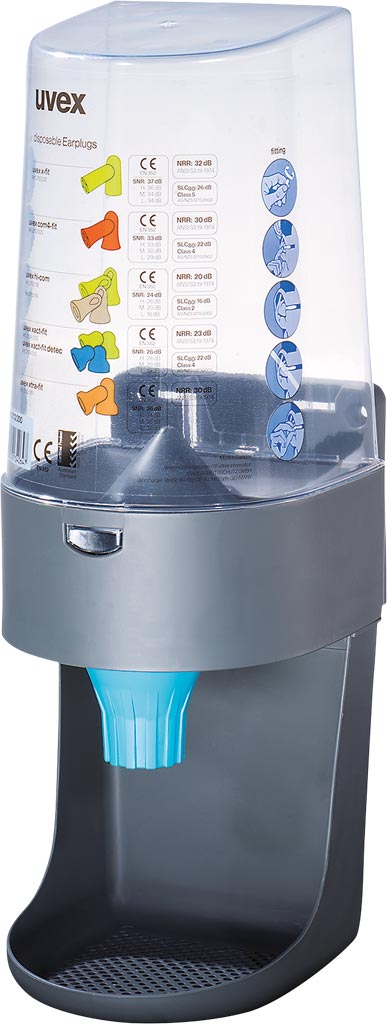 Dozownik wkładek przeciwhałasowych UVEX - UX-BOX UX-BOX