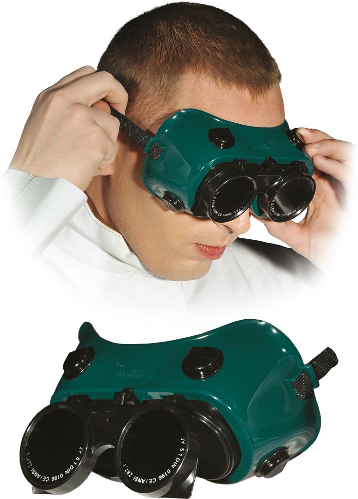 Gogle ochronne spawalnicze REIS - GOG-CIRCLE GOG-CIRCLE