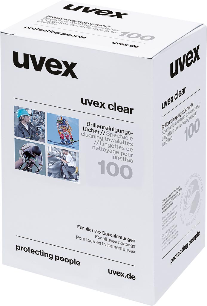Chusteczki UVEX - UX-CLEANTOW UX-CLEANTOW