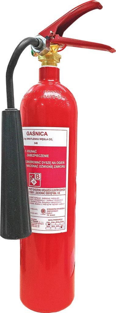 Gaśnica śniegowa 2 kg BOXMET LTD. - BX-GS-2XB BX-GS-2XB