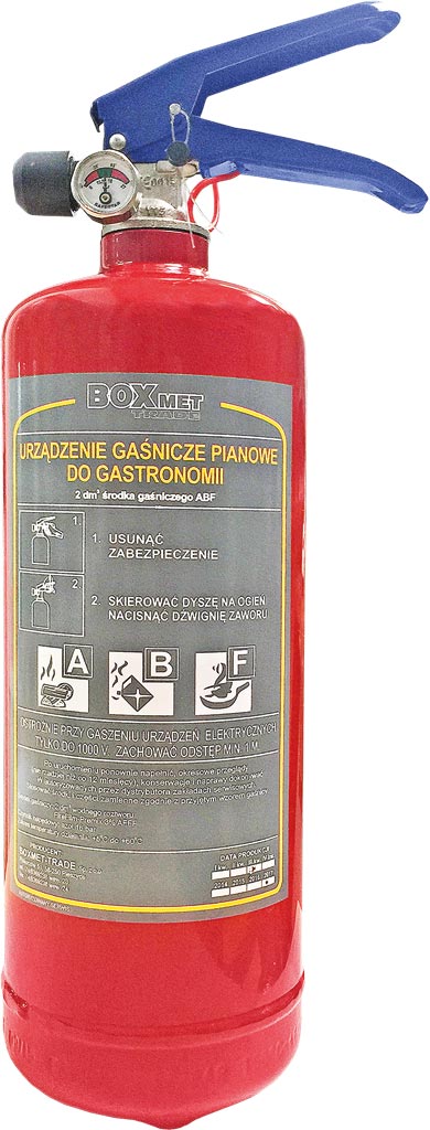 Urządzenie gaśnicze 2 kg BOXMET TRADE - BX-UGP-2XABF BX-UGP-2XABF