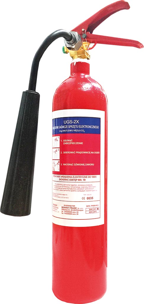 Urządzenie gaśnicze 2 kg BOXMET TRADE - BX-UGS-2X BX-UGS-2X