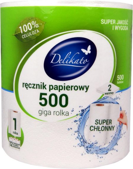 Ręczniki papierowe DELIKATO - DELIKATO-REC500 DELIKATO-REC500