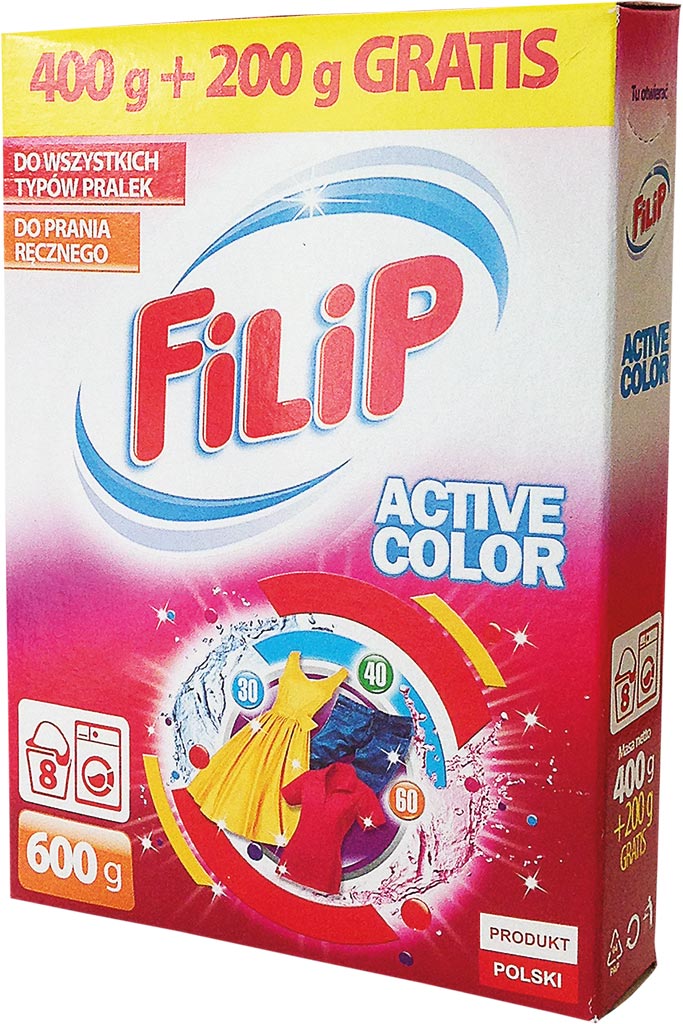 Proszek do prania FILIP - FILIP-PR400COL-Q FILIP-PR400COL-Q