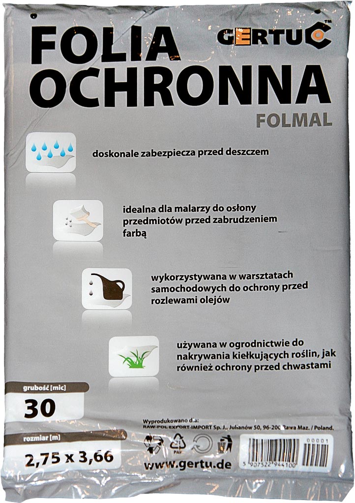 Folia ochronna GERTU - FOLMAL FOLMAL