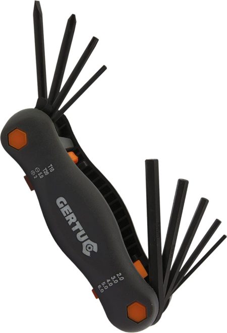 Zestaw kluczy imbusowych GERTU - GKLIMBKEY9S GKLIMBKEY9S