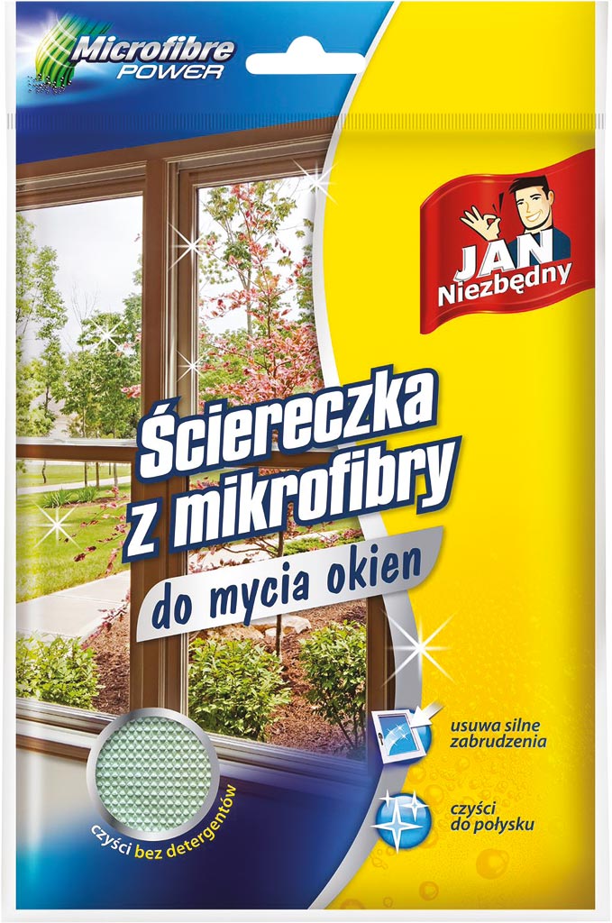 ściereczka do okien JAN NIEZBĘDNY - JAN-SCIEM-OKN JAN-SCIEM-OKN