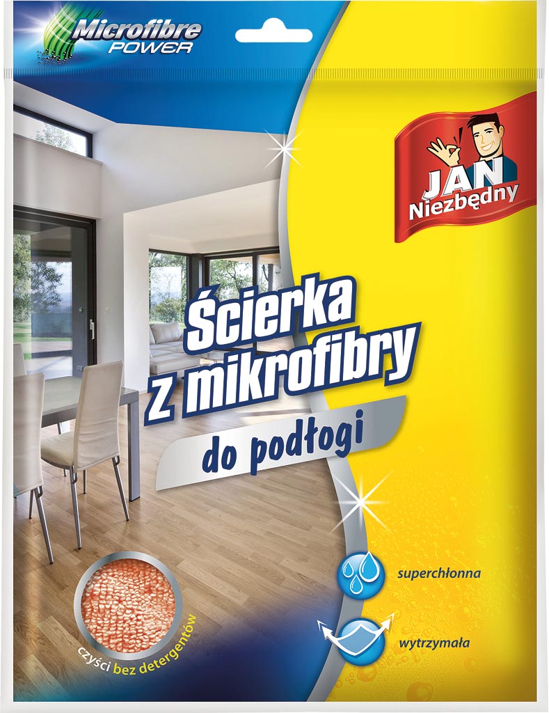 ścierka z mikrofibry JAN NIEZBĘDNY - JAN-SCIEM-POD JAN-SCIEM-POD