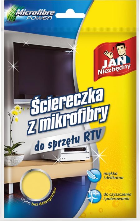 ścierka z mikrofibry JAN NIEZBĘDNY - JAN-SCIEM-RTV JAN-SCIEM-RTV
