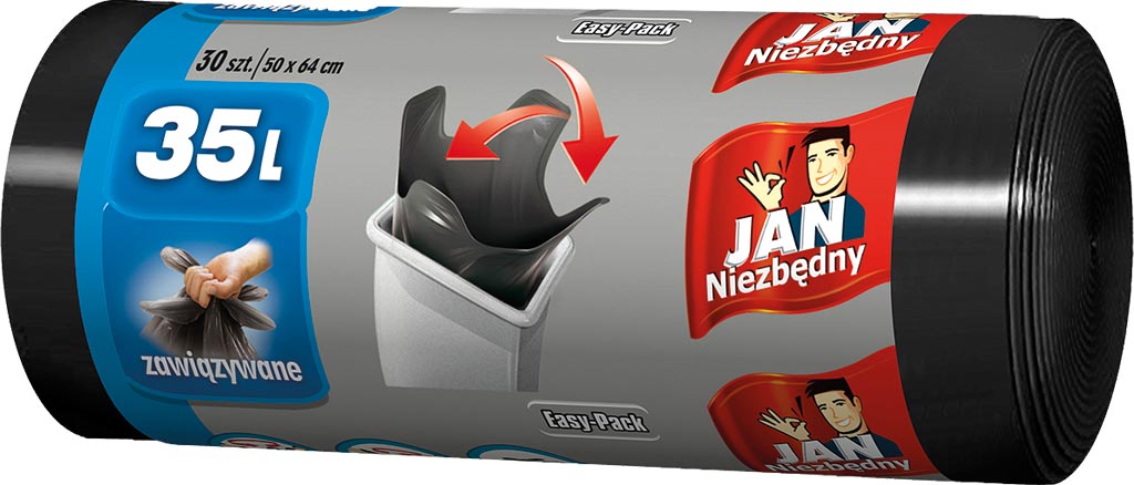 Worki na śmieci JAN NIEZBĘDNY - JAN-WOR-HD35 JAN-WOR-HD35
