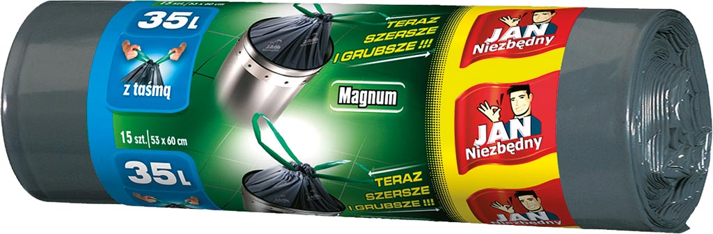 Worki na śmieci JAN NIEZBĘDNY - JAN-WOR-LD35 JAN-WOR-LD35