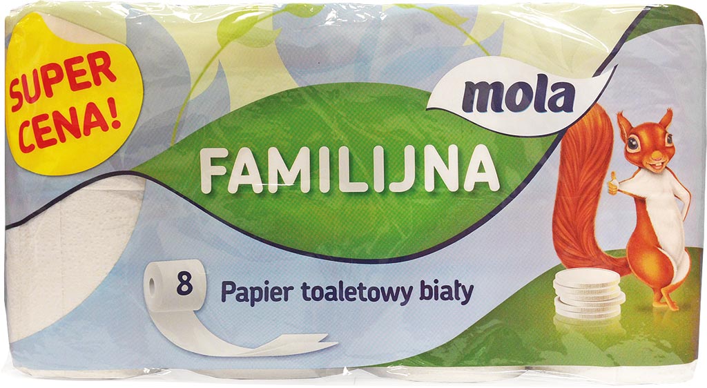 Papier toaletowy MOLA - MOLA-PAPFAM MOLA-PAPFAM_W