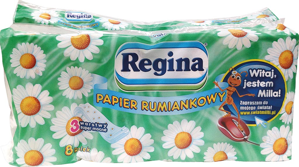 Papier toaletowy REGINA - REGINA-PAP_RUM REGINA-PAP_RUM