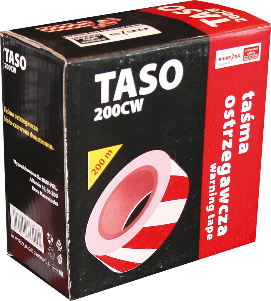 Taśma ostrzegawcza REIS - TASO200 TASO200 Taśma ostrzegawcza REIS - TASO200 TASO200